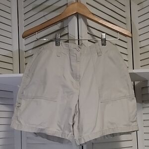 Women's Beige Casual Shorts
